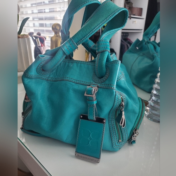 BCBGMaxAzria Vibrant Blue Shoulder Bag - Picture 5 of 7